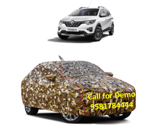 Car Waterproof Body Cover for Renault TRIBER with Triple Stitch