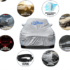 Renault Triber Car Body Cover Waterproof with Antenna Pocket - Image 3