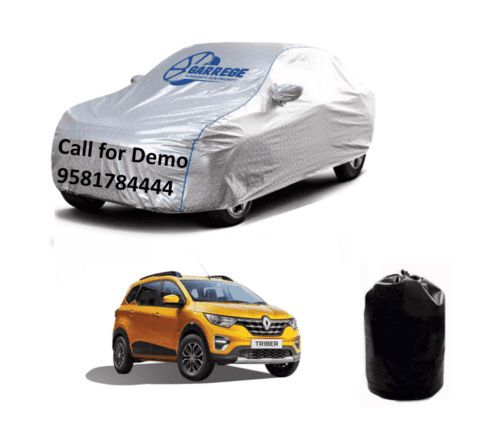 Renault Triber Car Body Cover Waterproof with Antenna Pocket