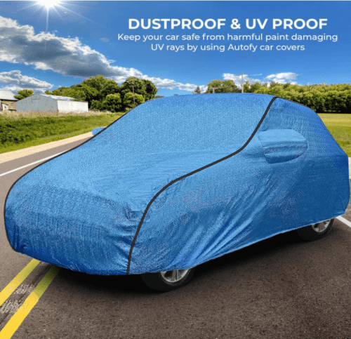 Waterproof Car Body Cover for Renault Kiger UV-Ray Protection - Image 2