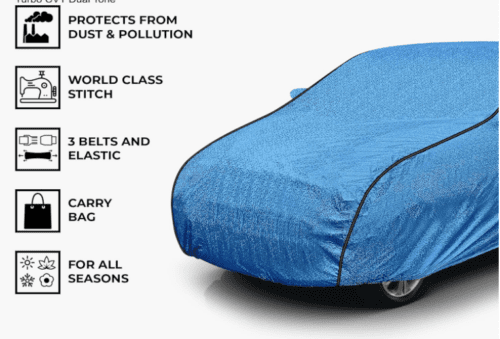 Waterproof Car Body Cover for Renault Kiger UV-Ray Protection - Image 3