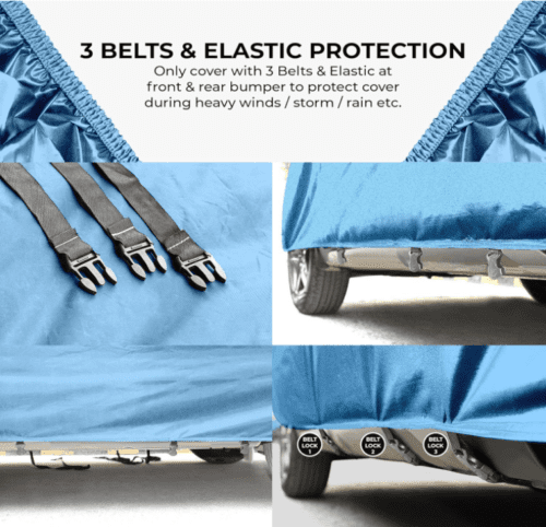 Waterproof Car Body Cover for Renault Kiger UV-Ray Protection - Image 4