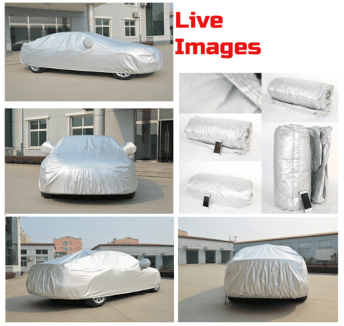 Waterproof Car Body Cover for Nissan Sunny Triple Stitch - Image 2