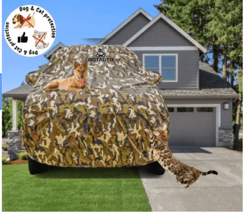 Water and Dust Proof Car Body Cover For Nissan Sunny - Image 3