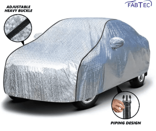 Waterproof Car Body Cover For Nissan Magnite With Mirror Pockets