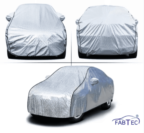 Waterproof Car Body Cover For Nissan Magnite With Mirror Pockets - Image 3