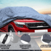 Waterproof Car Body Cover For Nissan Terrano with Mirror Pockets - Image 2