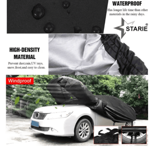 Car Body Cover For Nissan Terrano With Mirror Pockets Waterproof