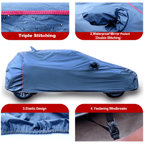 Skoda Kushaq Car Body Cover All Weather Proof - Image 5