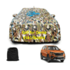 Skoda Kushaq Car Body Cover Waterproof With Antenna Pocket