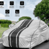 Waterproof Car Body Cover for Skoda Slavia with Mirror Pocket - Image 2