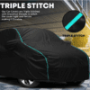 Skoda Slavia Car Full Body Cover Water Dust UV-Ray Protection - Image 4