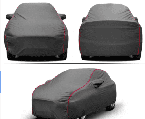 Waterproof Car Body Cover For Skoda Slavia With Mirror Pockets - Image 4