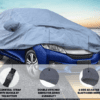 Waterproof Car Body Cover For Skoda Rapid With Mirror Pockets - Image 2