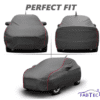 Car Body Cover Compatible with Skoda Rapid with Mirror Pockets - Image 3
