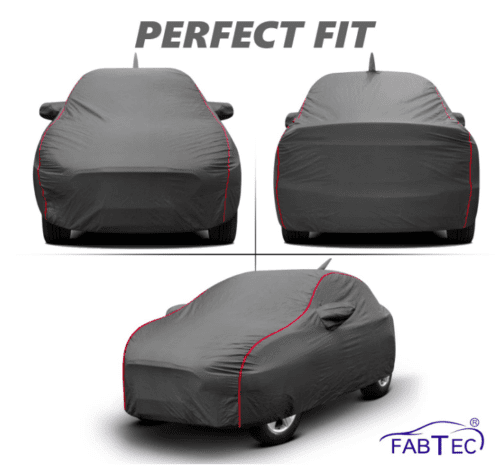 Car Body Cover Compatible with Skoda Rapid with Mirror Pockets - Image 3