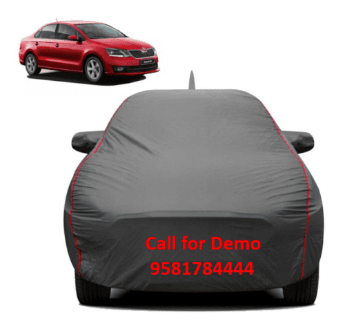 Car Body Cover Compatible with Skoda Rapid with Mirror Pockets