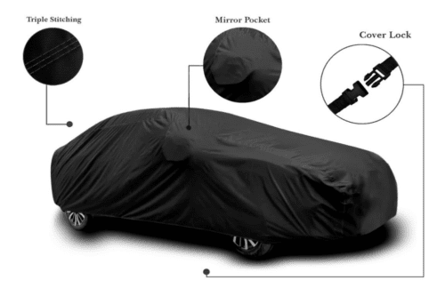 Waterproof Car Body Cover All Accessories Compatible for MG Hector - Image 4