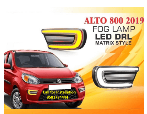 Fog Light 2-in-1 LED with Turn Indicator for Maruti Alto