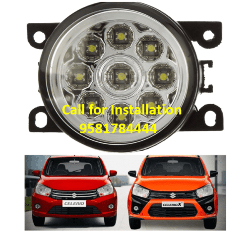 Maruti Celerio Car LED White 18 SMD Fog Light 18v