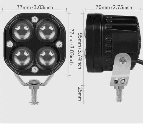 LED Fog Lamp Unit for Hyundai Accent Fog Light - Image 3