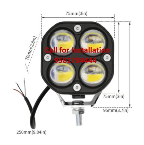 LED Fog Lamp Unit for Hyundai Accent Fog Light