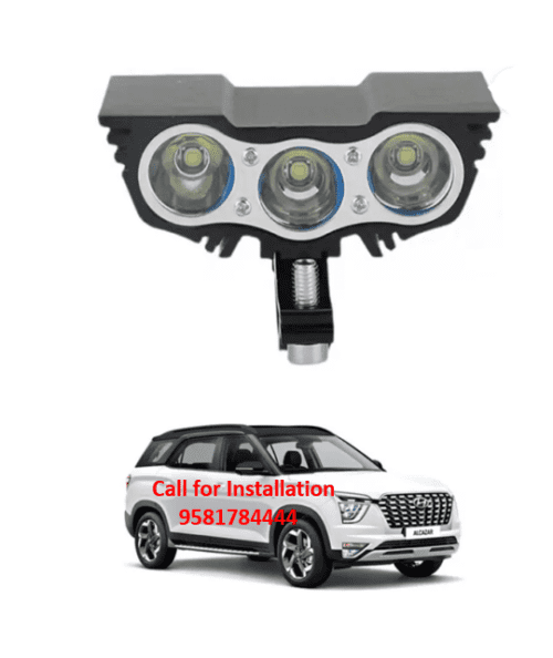 Eagle Eye LED White Fog Light for Hyundai Alcazar Waterproof