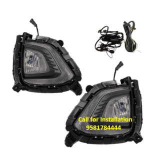 Fog LED Lamp Set With DRL For Hyundai Creta