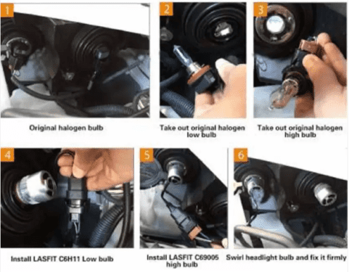 Hyundai Eon LED Fog Light High Beam - Image 4