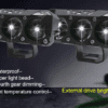 Fog Lamp LED Unit for Hyundai Eon 60W 3 Lens - Image 3