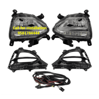 Fog LED Light Set For Hyundai I20 DRL With Indicator