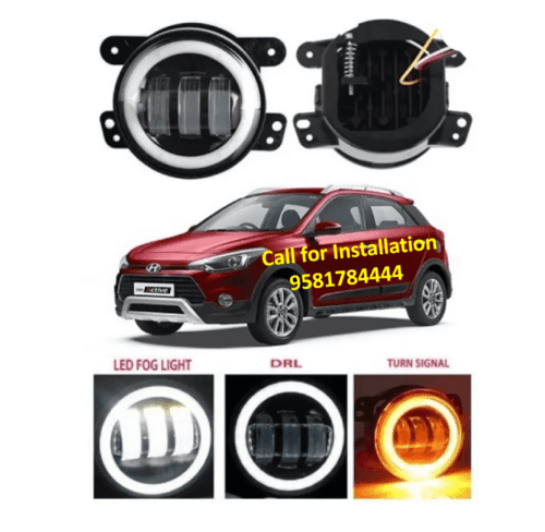 Fog Lamp Unit for Hyundai i20 Waterproof LED