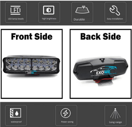 Waterproof 16 Led White Bar Fog Light For Hyundai Venue - Image 5