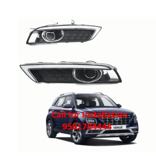 DRL And Fog Light with Turn Indicator For Hyndai Venue