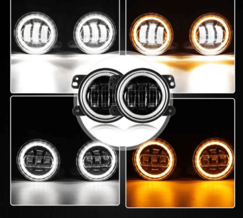 Hyundai Verna Car Fog Light Unit 4 Inch LED - Image 4
