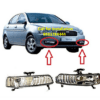 Fog Lamp Bumper Lights for Hyundai Verna Halogen