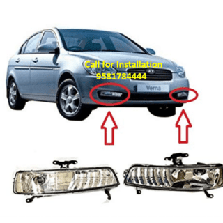 Fog Lamp Bumper Lights for Hyundai Verna Halogen
