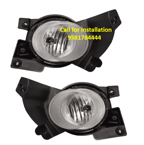 Halogen Fog Light Set For Hyundai Xcent With Bulb