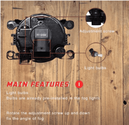 Halogen Fog Lamp Light for Tata Harrier Fog Light - Image 3