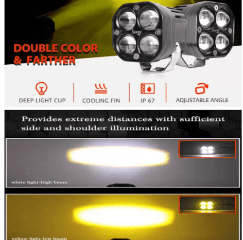 Tata Indigo Marina LED Fog Light Unit Fog Lamp - Image 4
