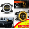 Tata Indigo LED Fog Lamp Unit Bulb Included - Image 3