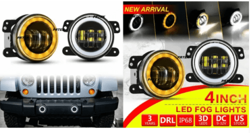Tata Indigo LED Fog Lamp Unit Bulb Included - Image 3
