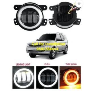 LED Fog Light Unit for Tata Safari Storme Bulb Included