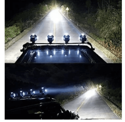 HID 4 Inches Fog Lamp Unit For Tata Safari - Image 3