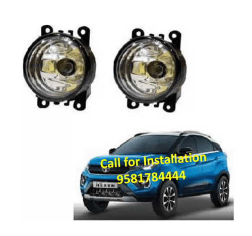 Fog Light Unit For Tata nexon Car Bulb Included