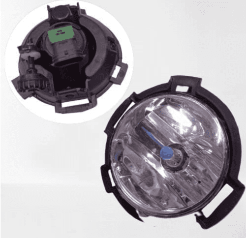 Car Fog Lights with Bezel and Wiring for Tata Punch - Image 4