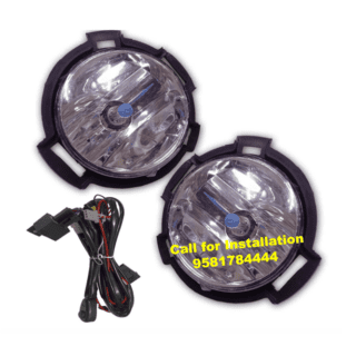 Car Fog Lights with Bezel and Wiring for Tata Punch