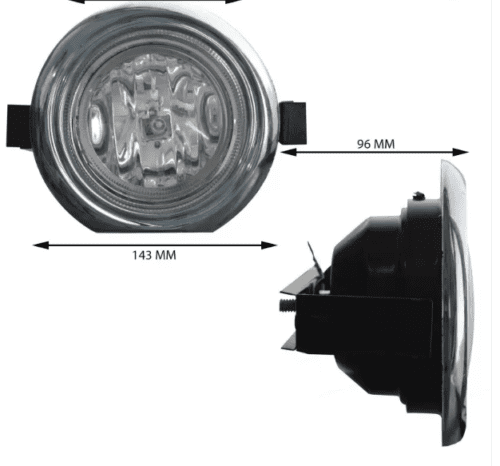 Fog Light Set Suitable for Mahindra Bolero GLX Car - Image 4