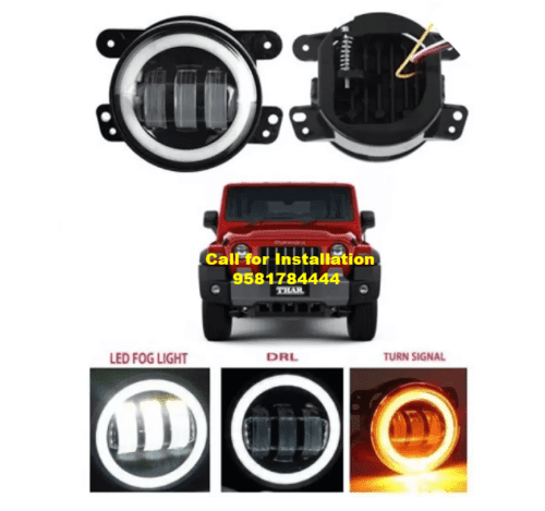 LED Fog Light Unit for Mahindra Thar Fog Lamp