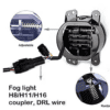 LED White fog lamp 4 inch 60w for Mahindra Thar - Image 5
